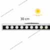 Đèn chiếu tường đa năng; dài 30cm